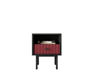 красивые Тумбочка с нижним ящиком "Emerson" арт EM17/red/L в интернет-магазине в Санкт-Петербурге