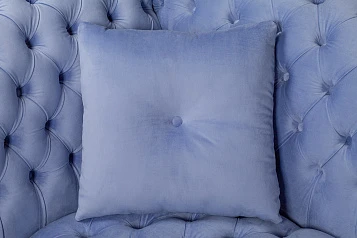 Двухместный диван Lina Blue-W синий на заказ в интернет-магазине в Санкт-Петербурге