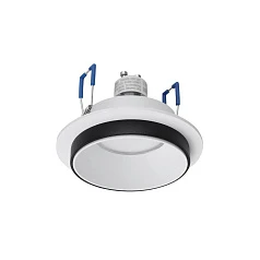 фото 900456 Встраиваемый светильник CAROSSO, 35W (GU10), ?93, алюминий, черный, белый в интерьере в Санкт-Петербурге