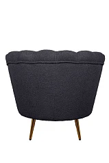 фото Низкое кресло Pearl Black Boucle в интерьере в Санкт-Петербурге