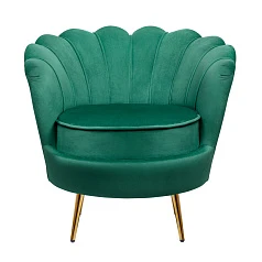 заказать стильное Низкое кресло ракушка Pearl Green V2 в Санкт-Петербурге