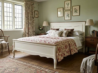 Кровать "Леонтина (Leontina)" 160х200 арт ST9341/16 в интерьере в Санкт-Петербурге