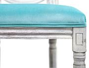 Стул для кафе Volker Marine Blue в интерьере в Санкт-Петербурге