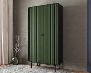 купить Шкаф двухдверный "Emerson" арт EM091/green/L в интернет-магазине в Санкт-Петербурге