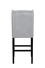 купить красивый Дизайнерский барный стул Skipton Grey Velvet в Санкт-Петербурге