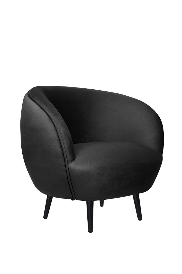 Мягкое кресло Small Benee Black V2 в Санкт-Петербурге
