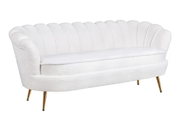 Трехместный диван ракушка для гостиниц Pearl Triple Boucle в Санкт-Петербурге