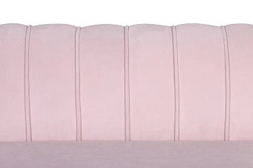 Диван ракушка Pearl Double Pink на черных ножках в Санкт-Петербурге