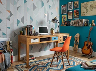 Рабочий стол "Акварель (Aquarelle)" арт RE-12ETG/4 на заказ в Санкт-Петербурге