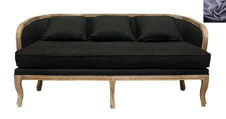 стильный Диван ретро Nora серый на заказ в Санкт-Петербурге