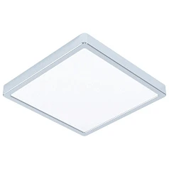 купить стильные 99269 Светодиодный накладной светильник FUEVA 5, 20,5W (LED), 285х285, H28, 2400lm, 3000K, IP44, сталь в интернет-магазине в Санкт-Петербурге
