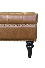 Банкетка Karo Brown leather в интернет-магазине в Санкт-Петербурге