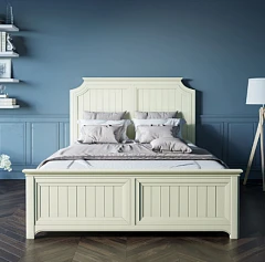 заказать стильные Бежевая кровать "Olivia" 160х200 арт GA3001/16C в Санкт-Петербурге