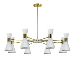 фото Люстра Elisium 8 White в интерьере в Санкт-Петербурге