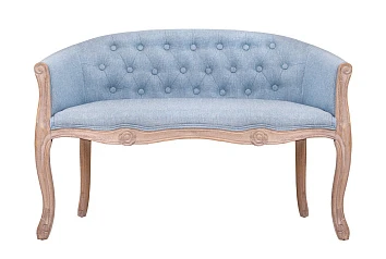 купить стильный Дизайнерский двухместный диван Kandy Double Light Blue в Санкт-Петербурге