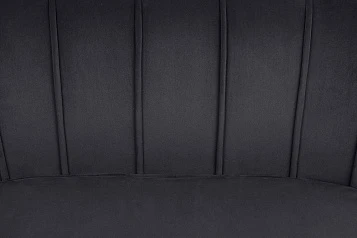 заказать Диван ракушка для гостиниц Pearl Triple Black на черных ножках в Санкт-Петербурге