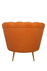 фото Низкое кресло Pearl Orange Boucle в Санкт-Петербурге