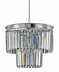 красивые Люстра Odeon 2 Rings Chrome на заказ в Санкт-Петербурге