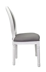 стильный Дизайнерский обеденный стул Volker Grey and White в Санкт-Петербурге