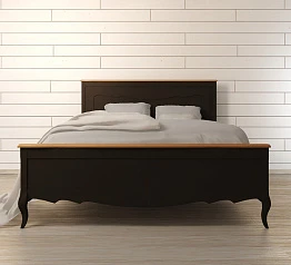 Кровать "Leontina Black" 160x200 арт ST9341/16BLK в интернет-магазине в Санкт-Петербурге