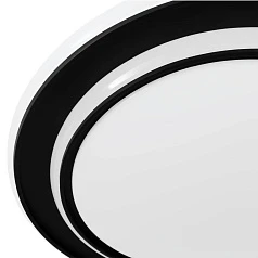 купить 902046 Светодиодный настенно-потолочный светильник с регулировкой цветовой температуры MOSCHETTA, 24W(LED), ?400,2700K, 4000K, 6500K, 2800lm, сталь, ч в Санкт-Петербурге