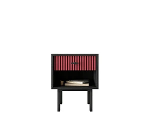 заказать стильные Тумбочка с верхним ящиком "Emerson" арт EM11/red/L в Санкт-Петербурге