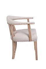 купить красивый Мягкий стул с подлокотниками Tanner Beige в Санкт-Петербурге