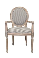 красивый Мягкий стул с подлокотниками Diella Pinstripe в интернет-магазине в Санкт-Петербурге