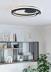 заказать 901821 Светодиодный настенно-потолочный светильник с регулировкой цветовой температуры MEZZOMONTE, 1X20W 1X20W(LED LED), 2700-6500K, 2220 2220lm, алюм в Санкт-Петербурге