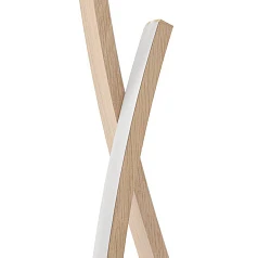 купить красивые 901214 Светодиодный торшер GRISOLIA, 20W(LED), H1290, сталь, коричн/ пластик, белый, 4000K, 2500lm в Санкт-Петербурге