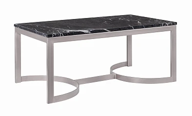 купить Журнальный столик прямоугольный Aron Marble-Gy в Санкт-Петербурге