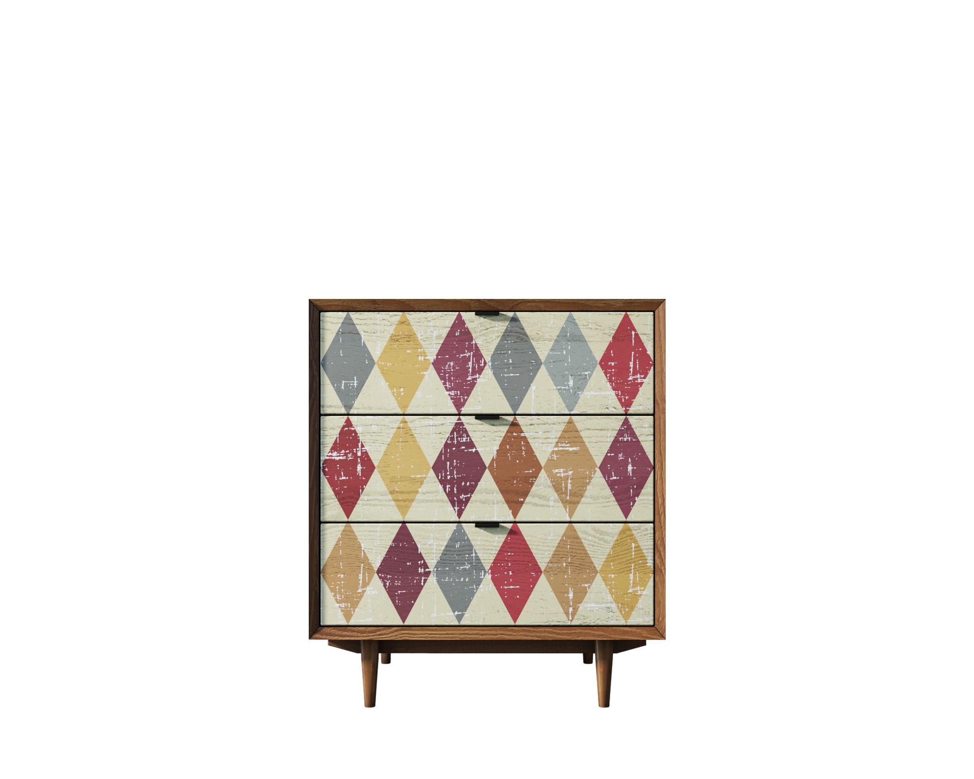 купить Комод в Скандинавском стиле "Бруни (Bruni) принт" на три ящика арт BR07P в Москве купить Комод в Скандинавском стиле "Бруни (Bruni) принт" на три ящика арт BR07P