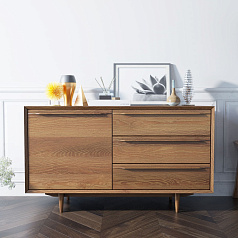 Комод "Бруни (Bruni)" с ящиками и дверкой арт BR-02